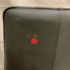 Open Box: Slope Leather Dining Chair (Set of 2) - Saddle Leather Slate, Charcoal