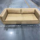 Open Box: Thea Leather Sofa (86") - Ludlow Leather Cumin, Acorn
