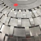 Open Box: Woven Metal Bowl (16") - Brushed Nickel