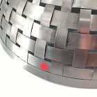 Open Box: Woven Metal Bowl (16") - Brushed Nickel