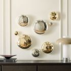 Mercury Glass Orb Wall Art