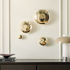 Mercury Glass Orb Wall Art