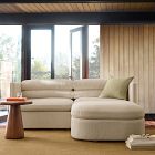 Emma Chamberlain Stacked 3-Piece Ottoman Sectional (76")