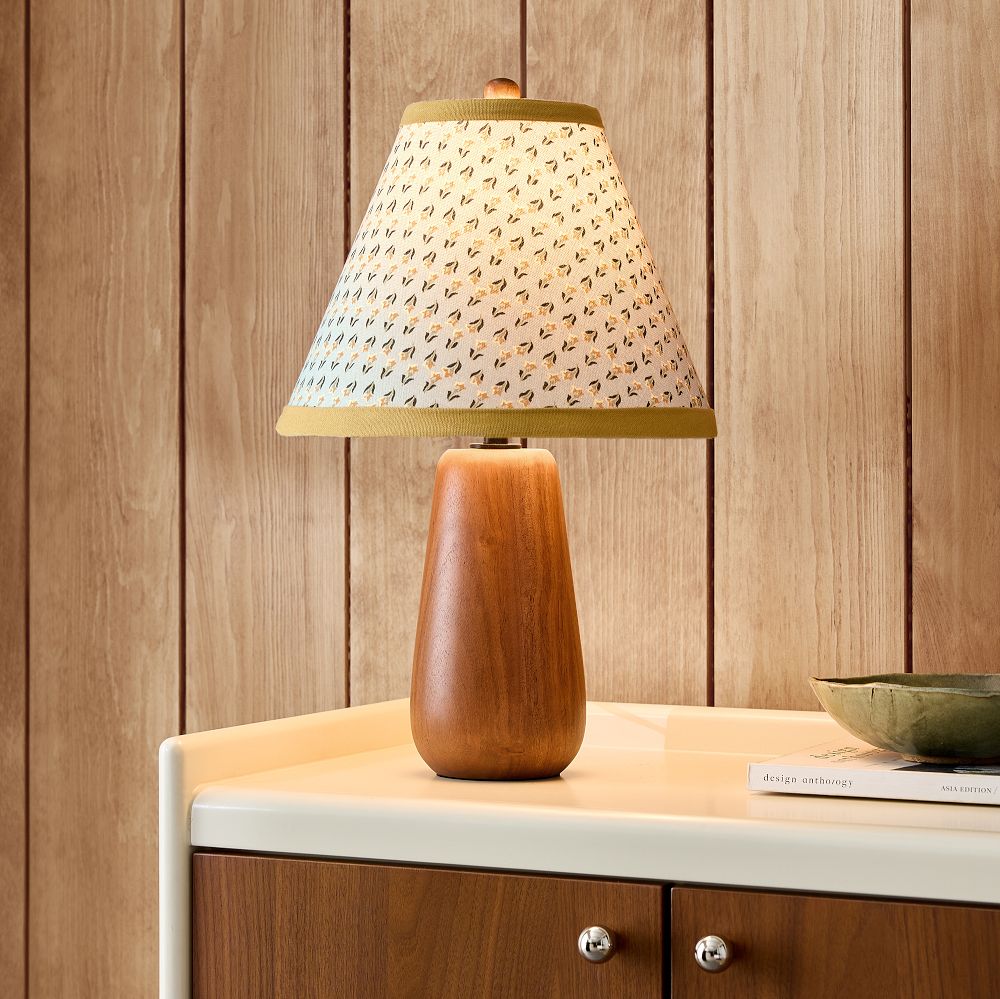 Emma Chamberlain Wooden Table Lamp (16.5") by West Elm