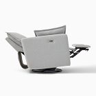 Paxton Pillow Manual &amp; Power Swivel Glider Recliner