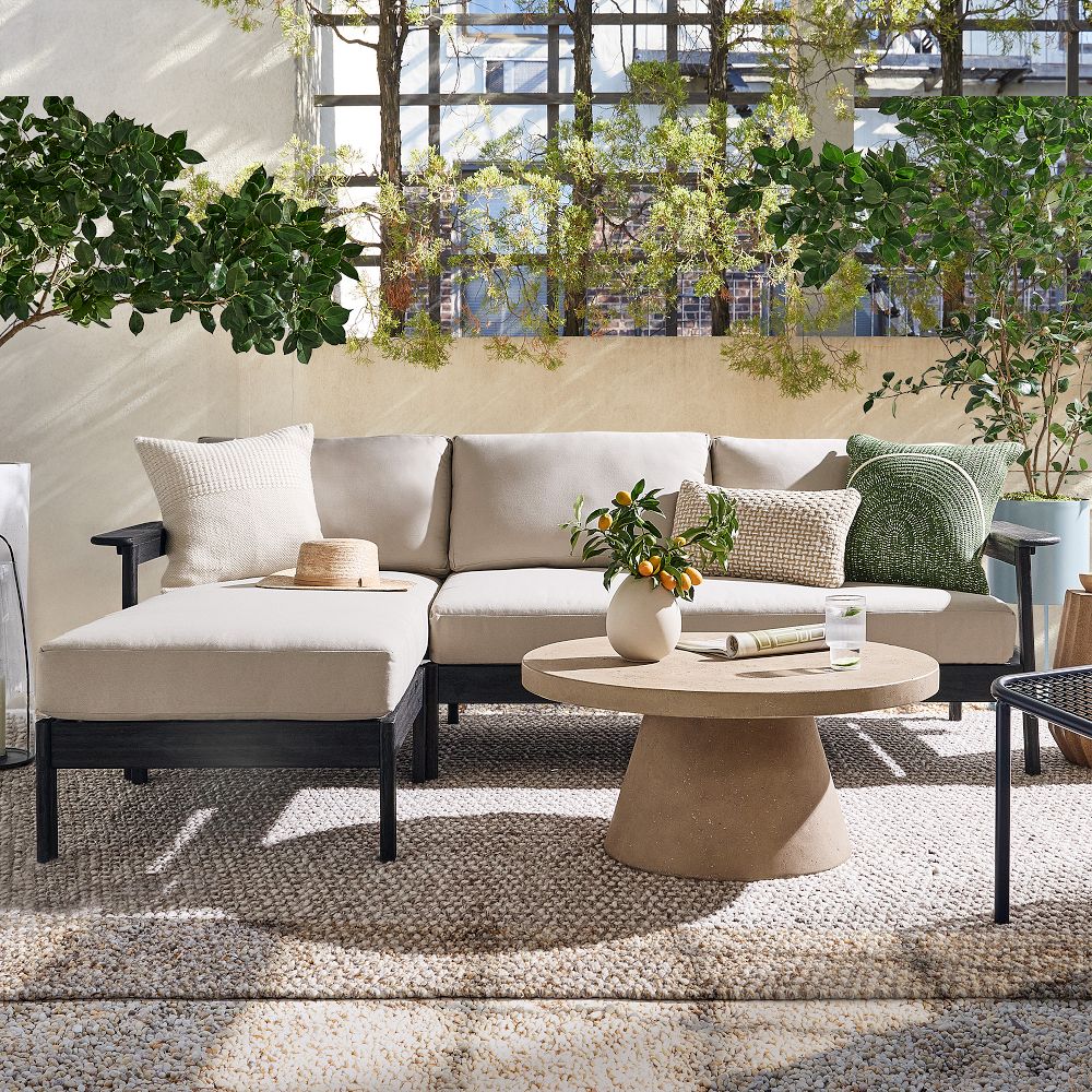 PLAYA SOFA Base W1545 グレー Playa Outdoor Reversible Sectional (92