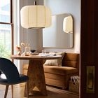 Streamline Wood Arch Wall Mirror