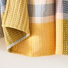 Double Cloth Plaid Throw