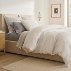 European Flax Linen Graduated Stripe Duvet Cover &amp; Shams