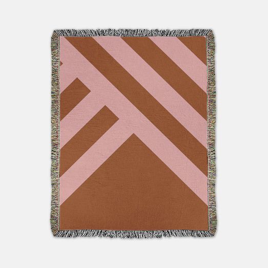 Karbon Market Cotton Grand Signet Throw by West Elm