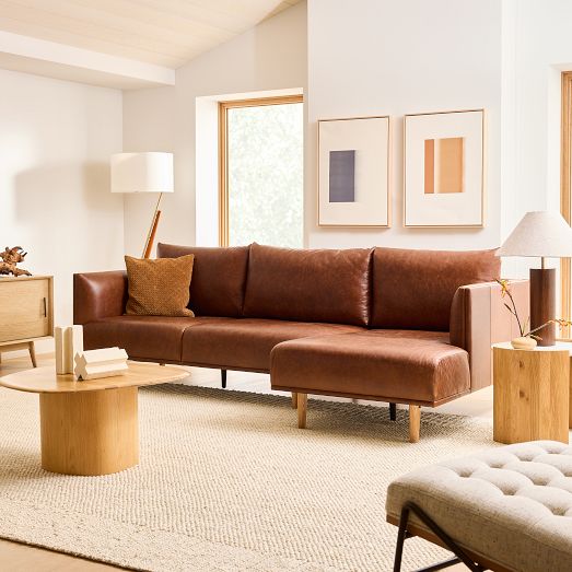 Antonio 2-Piece Chaise Sectional (111") by West Elm