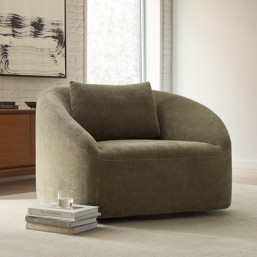 Aviana Swivel Chair by West Elm