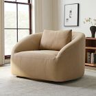 Aviana Leather Swivel Chair