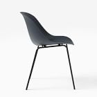 Classon Recycled Plastic Shell Indoor/Outdoor Chair (Set of 2) - Metal Legs