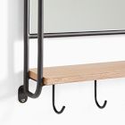 Willow Modular Mirror Shelf w/ Hooks