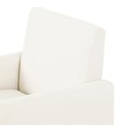 Lofted Boucle Upholstered Dining Arm Chair