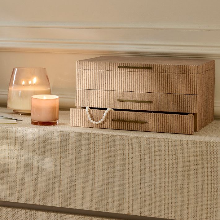 Modern Fluted Jewelry Boxes | West Elm