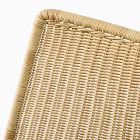 Slope Wicker Swivel Office Chair