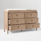 Gwyn 6-Drawer Wide Dresser with Removable Topper (56")