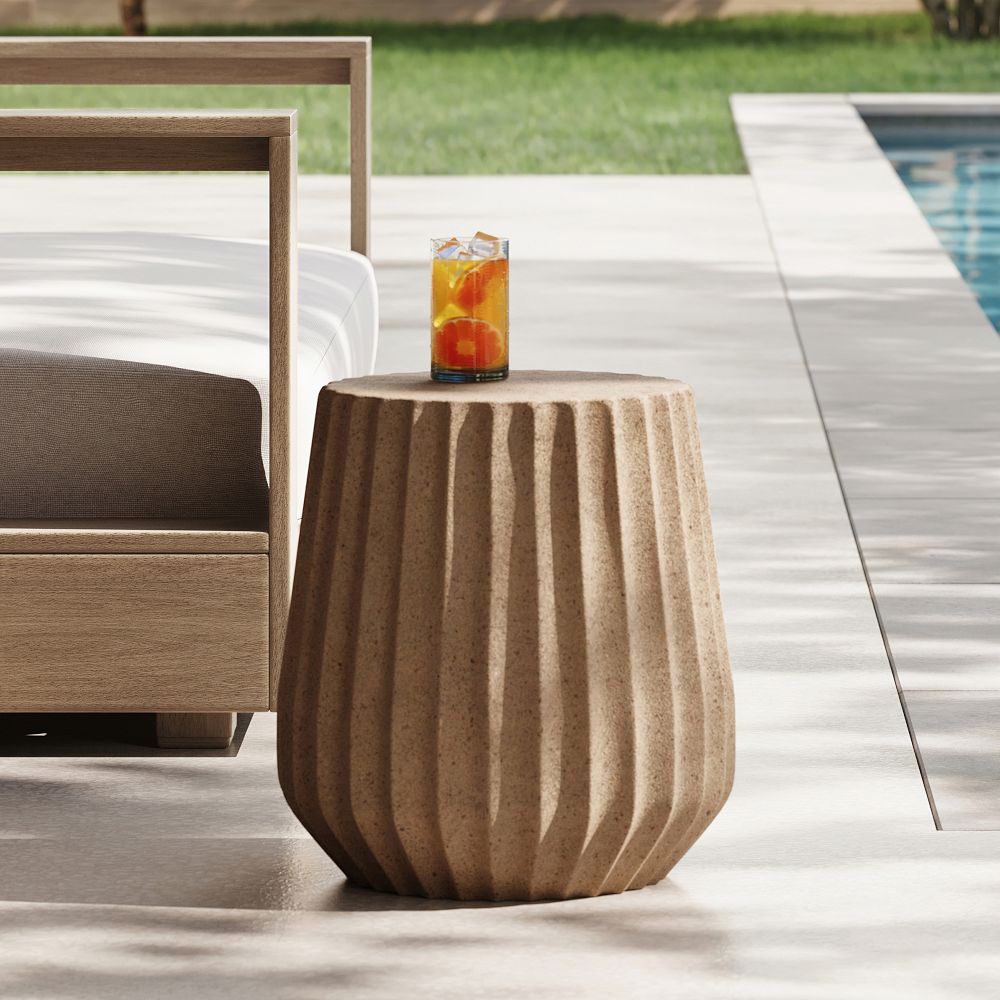 Hana Indoor/Outdoor Side Table (16") by West Elm