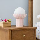 West Elm Kids x PBK Striped Ceramic Table Lamp (10")