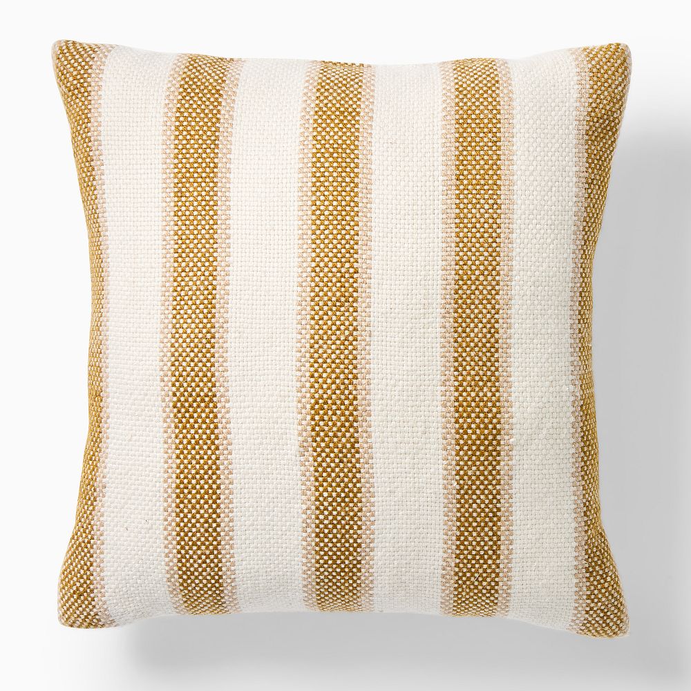 Outdoor Cabana Stripe Pillow - Cumin