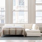 Dominick 2-Piece Sleeper Sectional w/ Bumper Chaise (116")