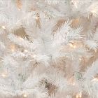 Pre-Lit Faux Winchester White Pine Tree