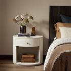 Sarafina Oval Open Shelf Nightstand (26")