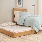 Mid-Century Twin Bed &amp; Trundle