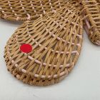 Open Box: Butterfly Rattan Wall Art, Set of 3