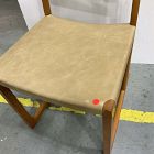 Open Box: Clyde Dining Chair - Ludlow Leather, Cumin