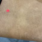 Open Box: Dunham Dining Chair - Ludlow Leather Sesame Black, Sand Straps