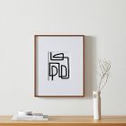 Open Box: Multi-Mat Wood Gallery Frame (16" x 20") - Walnut