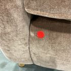 Open Box: Nell Chair - Performance Modern Chenille Rosewood, Light Walnut