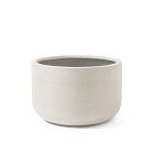 Open Box: Radius Ficonstone Indoor/Outdoor Planter, Low Wide (24"D x 16"H) - Alabaster