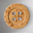 Emma Chamberlain Burled Button Wall Art