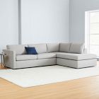 Harris 2-Piece  Sleeper Sectional w/ Bumper Chaise (114")