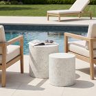 Newcastle Indoor/Outdoor Pedestal Side Table (16"&ndash;20")