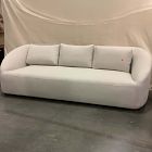 Open Box: Aviana Sofa (96") - Performance Yarn Dyed Linen Weave Oatmeal, Cool Walnut