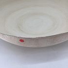 Open Box: Ceramic Rustic Decorative Bowl (17"D) - Natural White