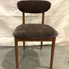 Open Box: Edison Armless Dining Chair - Performance Modern Chenille Espresso, Cool Walnut