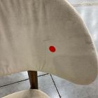 Open Box: Hyde Dining Chair - Deluxe Velvet Clay, Cool Walnut