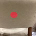 Open Box: Hyde Dining Chair - Ludlow Leather Cumin, Cool Walnut