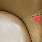 Open Box: Mid-Century Swivel Counter Stool (26.6") - Saddle Leather Nut, Acorn