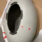 Open Box: Pebble Indoor/Outdoor Oval Coffee Table (36") - Gray