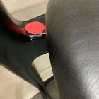 Open Box: Scooper Ash Wood Leather Counter Stool - Sonoma Black