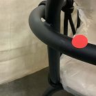 Open Box: Vieste Outdoor Lounge Chair - Crosshatch Weave Alabaster, Black