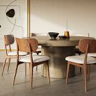 Newcastle Round Indoor/Outdoor Dining Table (47"&ndash;60")