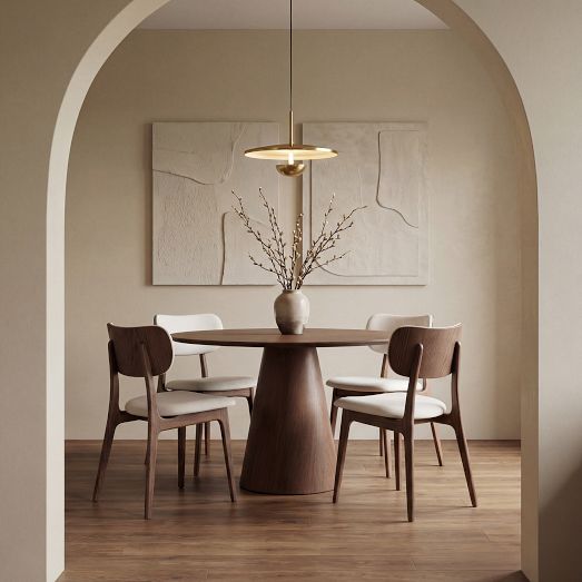 Octavius Brazilian Oak Dining Table (51") by West Elm